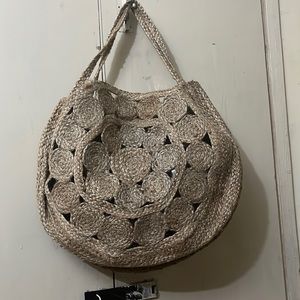 Mango macramé bag
